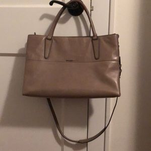 Coach Leather Top Handle/Crossbody Bag